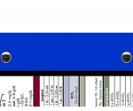  WhiteCoat Clipboard® - Blue Edición médica